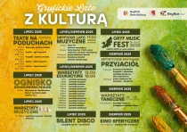 Gryfickie Lato z Kulturą 2025 zapowiada się naprawdę wyjątkowo. Sprawdźcie, co dla Was przygotowaliśmy!