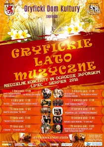&quot;Gryfickie Lato Muzyczne 2018&quot; - niedzielne koncerty w Ogrodzie Japońskim o godz. 17:00