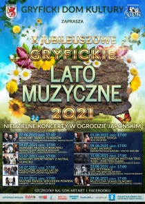Gryfickie Lato Muzyczne - zapraszamy do Ogrodu Japońskiego w najbliższą niedzielę!