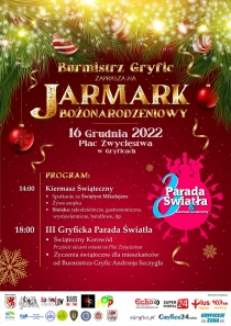 Jarmark Bożonarodzeniowy - III Gryficka Parada Świateł