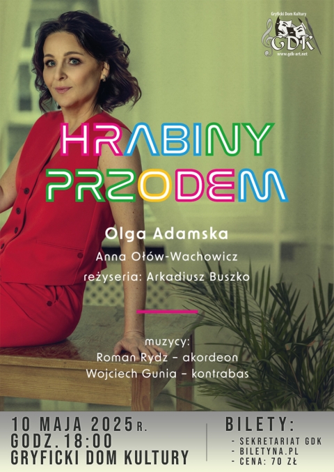 Zapraszamy na spektakl &quot;Hrabiny Przodem&quot; - 10 maja 2025