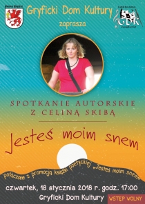 Zapraszamy na spotkanie autorskie z Celiną Skibą - 18 stycznia, godz. 17:00