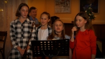 Wigilia uczniów Ogniska Muzycznego Gryfickiego Domu Kultury