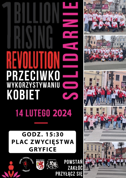 NAZYWAM SIĘ MILIARD / ONE BILLION RISING POLAND / ONE BILLION RISING GRYFICE 2024