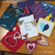 Szyjemy Patchwork - pierwsze zjęcia w roku 2023