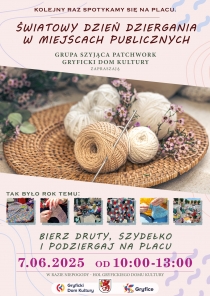 Światowy Dzień Dziergania w Miejscach Publicznych