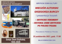Wieczór autorski Grzegorza Burczy