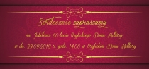 Zapraszamy na Jubileusz 60-lecia GDK