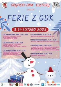 Zapraszamy na Ferie z GDK