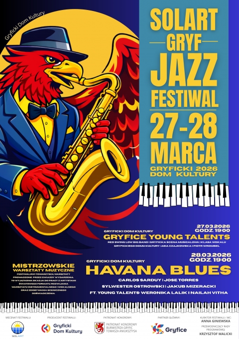 SOLART Gryf Jazz Festiwal | Gryfice 2026