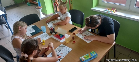 Wakacje w świetlicy wiejskiej w Prusinowie